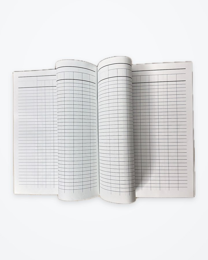 Ruled ledger
