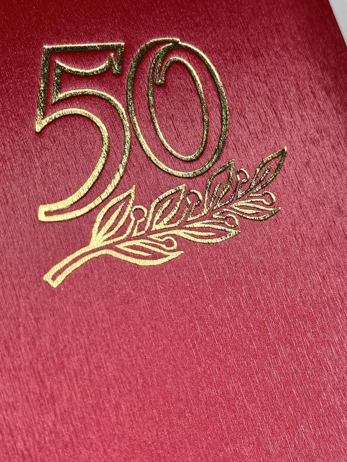 Gold-foil stamping